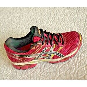 OASIS Gel-Cumulus 16 Sz 8 Women's Running Shoes Red Pink Gold